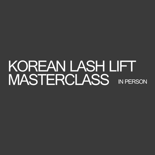Korean Lash Lift Masterclass