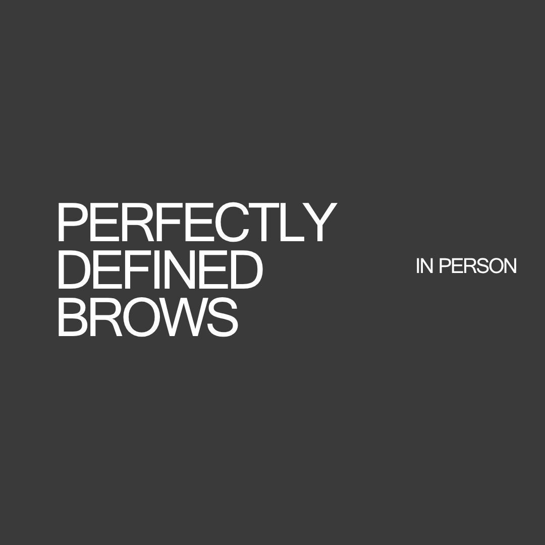 Perfectly Defined Brows
