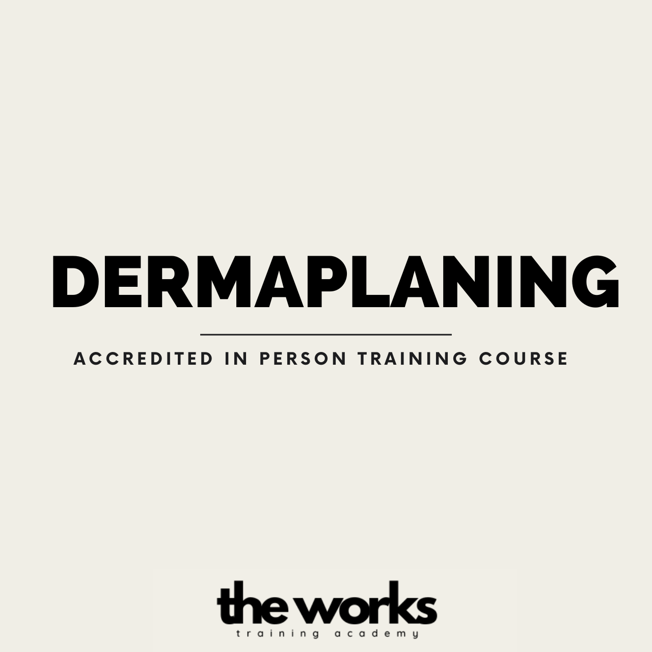 Dermaplaning In Person Training